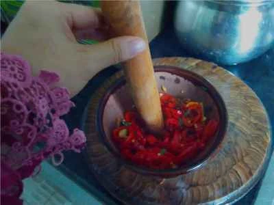 「シェイキングチリ」の作り方：6