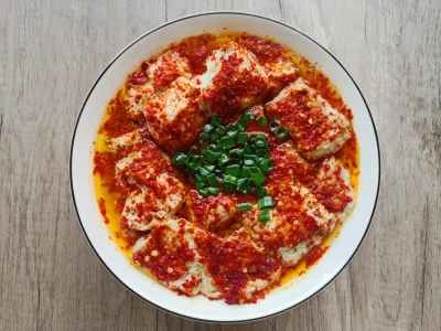 蒸し臭豆腐のレシピ手順：8