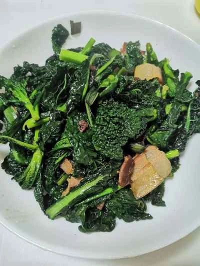 塩豚としわしわ野菜の作り方：5