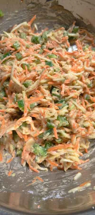 野菜パンケーキのレシピ手順：4