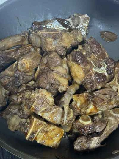 牛テール骨の煮込みレシピの手順：7