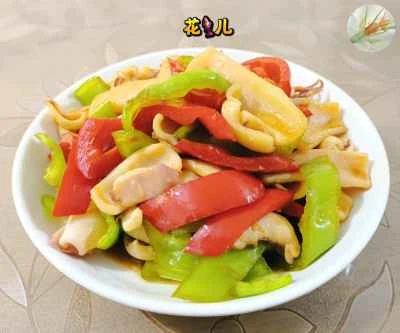 イカとピーマンの炒め物のレシピ