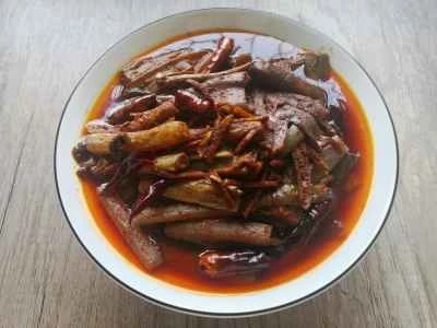 ナスとサトイモの花の作り方：14