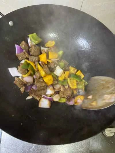 黒胡椒ビーフキューブのレシピ手順：11