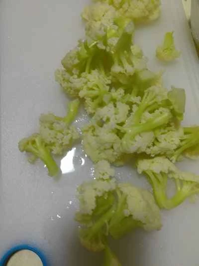 鴨肉とカリフラワーのライスの作り方：4