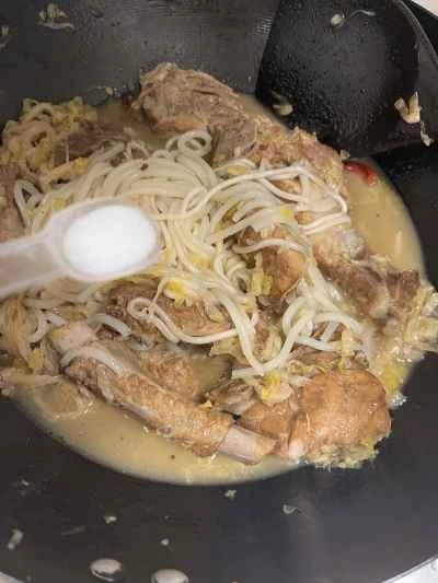 キャベツの酢漬けと豚スペアリブの煮込みの作り方：11