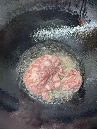 ひき肉と煮卵の作り方：4