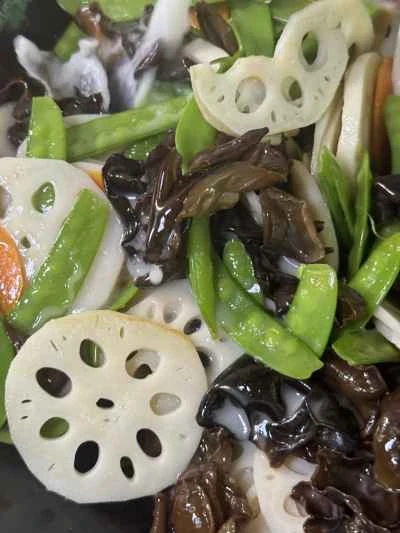 レンコンの砂糖炒めの作り方：12