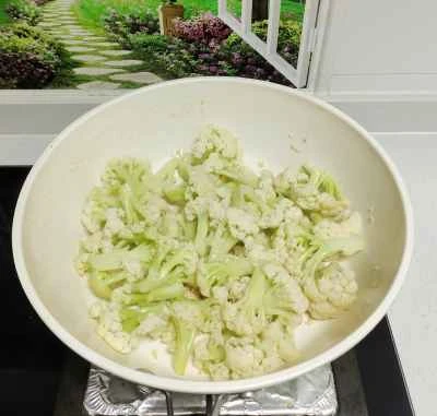 カリフラワー炒めのレシピ手順：6