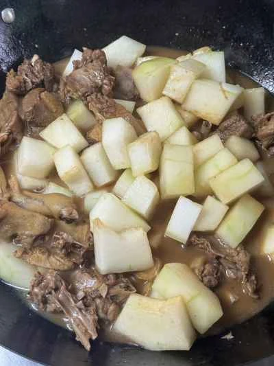冬瓜入り鴨肉の煮込みの作り方：12