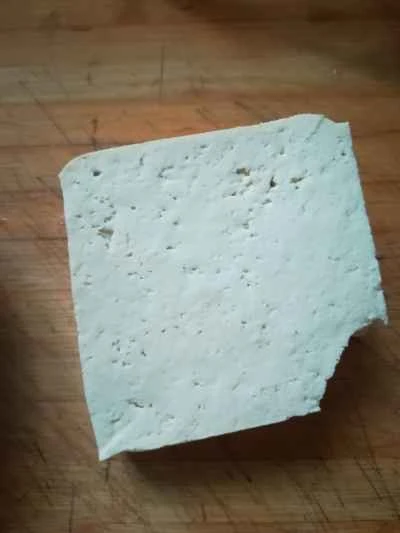 ネギ入り豆腐の煮込みの作り方：1