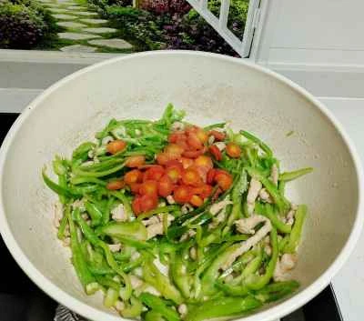 豚肉とピーマンの炒め物の作り方：7