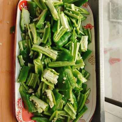 唐辛子入り卵炒めの作り方:2