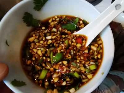 みじん切りニンニク入り蒸し血ソーセージの作り方：5