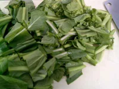 冷凍豆腐と白菜の炒め物の作り方：2