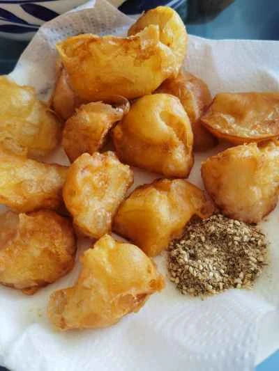 クリスピーポテトとクリスピーヤムのレシピ