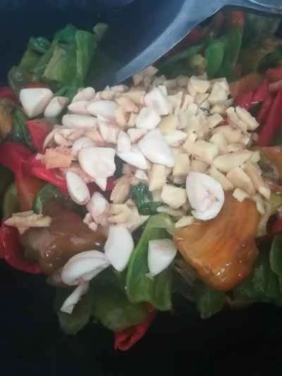 虎皮ピーマンの作り方:5