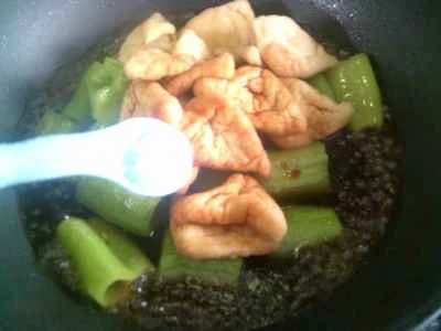 油で煮込んだピーマンの作り方：7