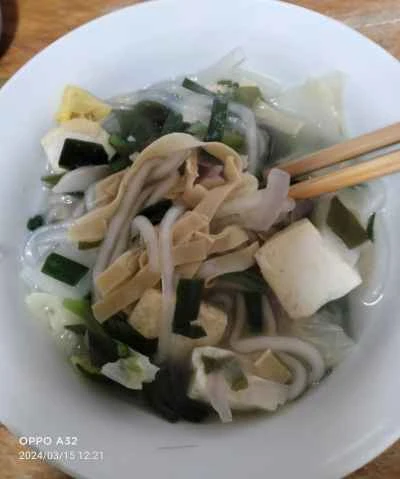 じゃがいも麺の鍋レシピ