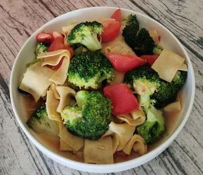 豆腐と野菜の炒め物のレシピ