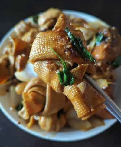 豆腐の結び目と煮込んだ豚スペアリブの作り方：8