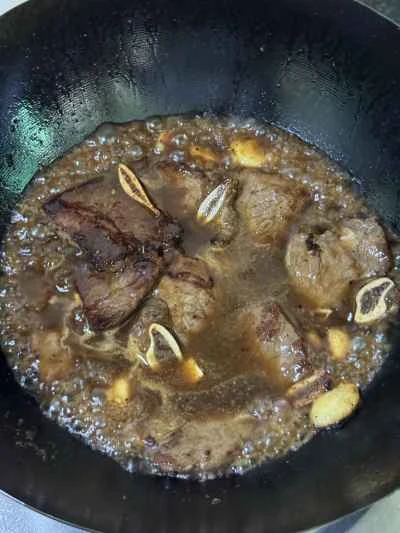 ガーリックビーフリブの作り方：9