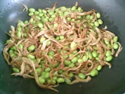 キャベツと枝豆の炒め物の作り方：9