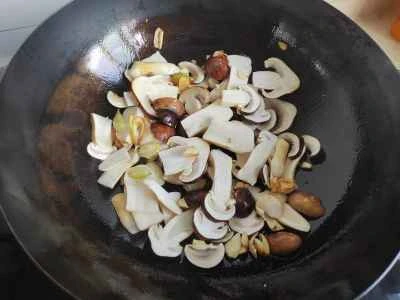 赤松茸の炒め方：5