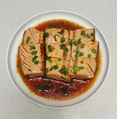 蒸し鮭のレシピ