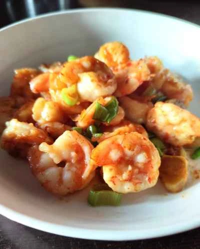 エビ炒めの作り方：7