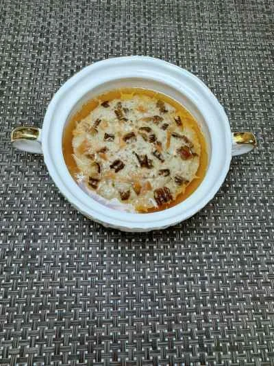 モレル茸入り蒸しミートローフ：ステップ11