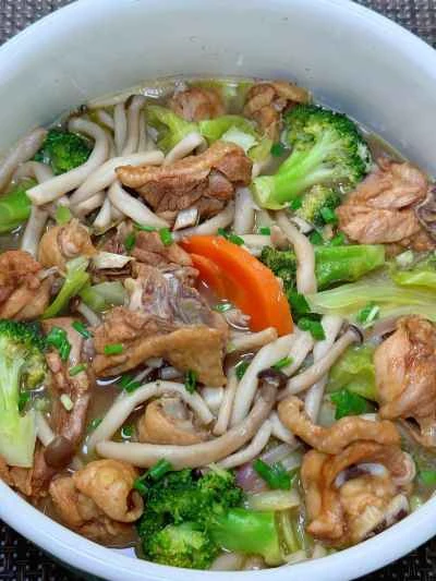 鶏肉と野菜の鍋レシピ 手順：21