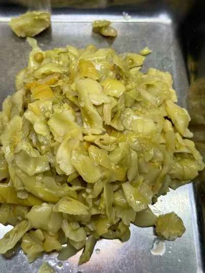 きゅうりの皮と牛肉の炒め物の作り方：5