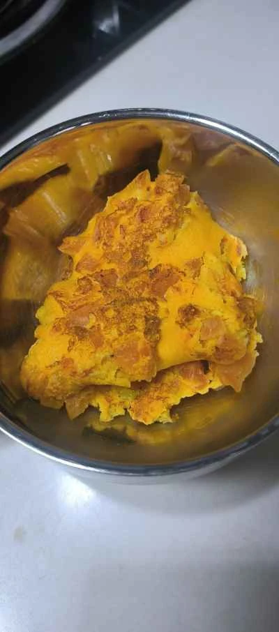 トマトと卵のパンケーキのレシピ