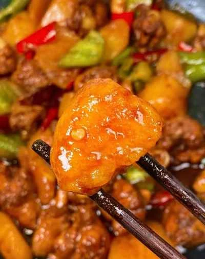 鶏肉の煮込み（甘辛バージョン）レシピ手順：2