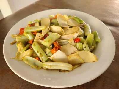 たけのこといんげんの炒め物の作り方：12