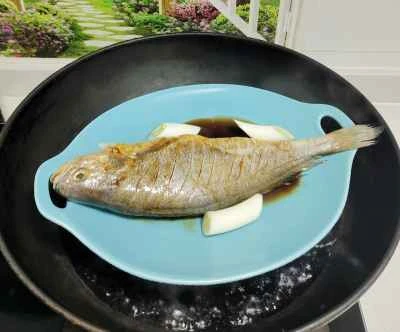 蒸しニベのレシピ手順：2