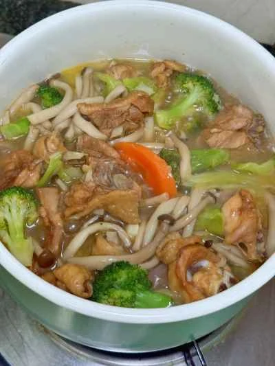 鶏肉と野菜の鍋レシピ 手順：19