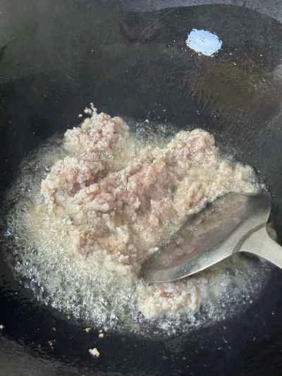 エビ、ひき肉、大根の作り方：5