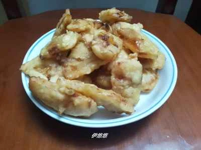 揚げカボチャスライスの作り方：7