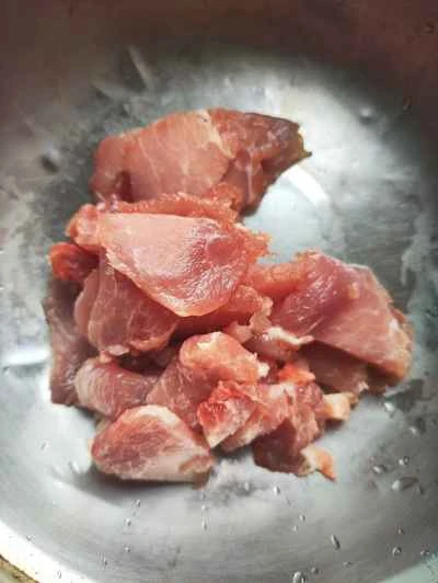 冬筍と豚肉の炒め物の作り方：4