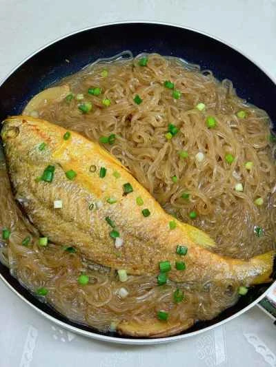 春雨入りの黄ニベの煮込みの作り方：8