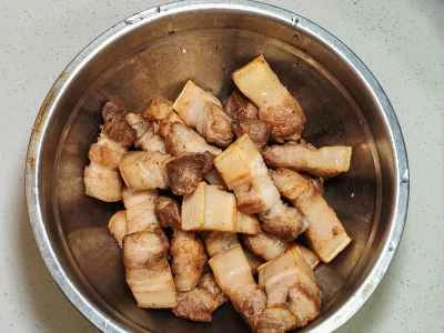 豚バラ肉の煮込みレシピの手順：3