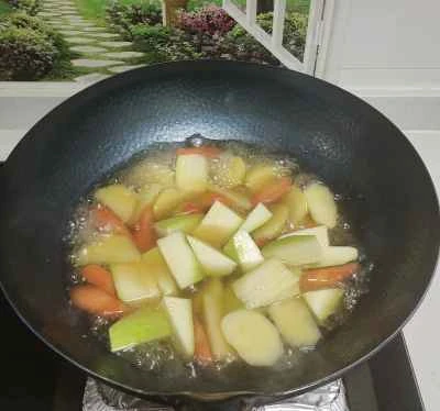 アガリクス・ブラゼイと野菜の煮込みの作り方：4