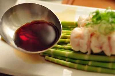 たけのことエビの煮物を作る手順：6