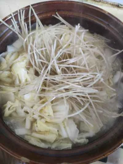 白菜入り豚バラ肉の煮込みの作り方：6