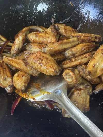 ドライポットチキンウィングとエビのレシピ手順：16