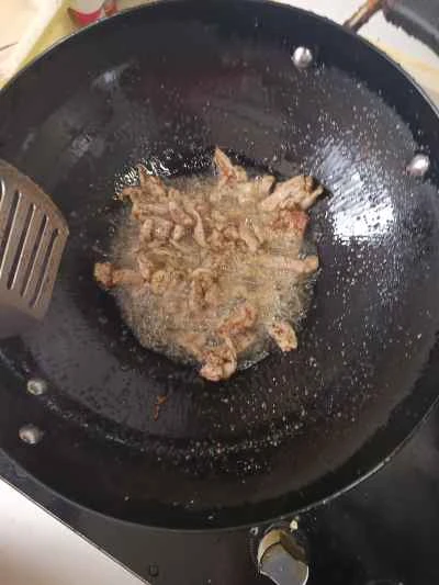 魚香肉（魚風味の細切り豚肉）の作り方：2