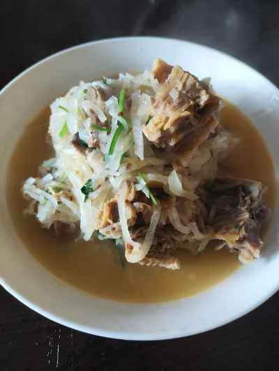 千切り大根入り鴨肉の煮込みの作り方：9