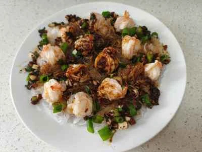 ガーリック春雨エビのレシピ